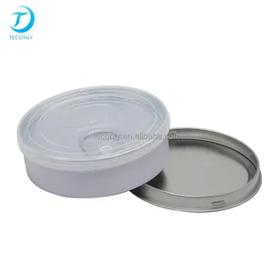 100ml selbst dichtende benutzer definierte Metall dose Ring ziehen Handpresse Dichtung presse 3,5g geruchs sicherer Behälter Kunden spezifische Aufkleber