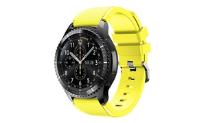 Bracelet de montre en Silicone souple pour hommes, bracelet de rechange de 22mm pour <span class=keywords><strong>Samsung</strong></span> Galaxy Watch <span class=keywords><strong>46mm</strong></span> <span class=keywords><strong>Gear</strong></span> <span class=keywords><strong>S3</strong></span> Frontier/<span class=keywords><strong>Classic</strong></span> Smart Watch - Product Image 5