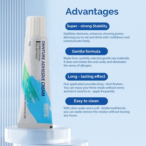 Crema Adhesiva <span class=keywords><strong>para</strong></span> <span class=keywords><strong>Dentaduras</strong></span> <span class=keywords><strong>Postizas</strong></span> al por Mayor, Especialmente <span class=keywords><strong>para</strong></span> <span class=keywords><strong>el</strong></span> Cuidado Bucal, Crema Adhesiva <span class=keywords><strong>para</strong></span> Dientes Postizos - Product Image 2