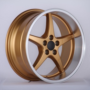 YEO Nuove Ruote Fuoristrada All-Terrain Pneumatici per Fango/Sabbia/Ghiaia con Battistrada ad Alta Aderenza Cerchi in Lega Forgiati a Cinque Razze Durevoli da 18 Pollici Sportivi - Product Image 3