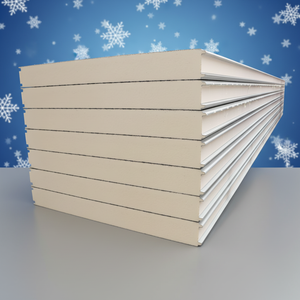 High Density PU Insulated <strong>Panels</strong> - 40kg/m&sup3; Core Density for Cold Storage - Product Image 1