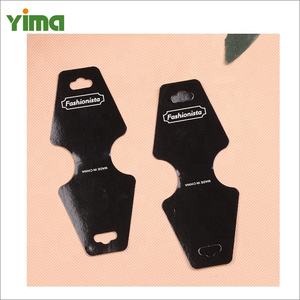 Logotipo personalizado impreso collar pendiente joyería tarjeta etiquetas colgantes para joyería etiquetas de embalaje - Product Image 1