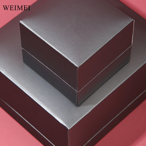 Eco-Friendly Custom Logo Black Velvet and Paper Jewelry Packaging <b>Box</b> for Ring <b>Earring</b> Bracelet Custom Size - Product Image 6