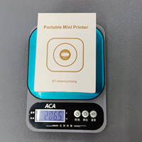 Mini imprimante de poche sans fil intelligente sans encre, imprimante d'étiquettes portable, imprimante portable