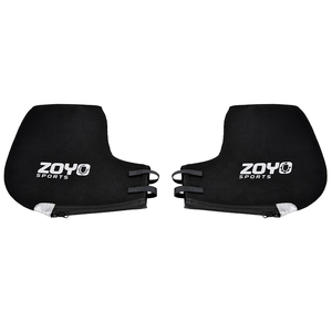 Gants de cyclisme d'hiver ZOYOSPORTS en cuir pour guidon de vélo, tissu T + SBR 3 mm + polaire, doigts entiers, unisexe, coupe-vent - Product Image 1