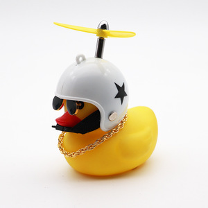 Cqfmk Accesorios para Motocicleta con Diseño de Patito Amarillo - Decoración de Moda de Alta Calidad de 9*6.8cm - Product Image 3