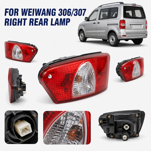 3776020-DA01 Nouveau feu arrière droit résistant aux chocs, pièces de rechange complètes pour BAIC Weiwang <span class=keywords><strong>306</strong></span> 307, garantie de 6 mois - Product Image 4