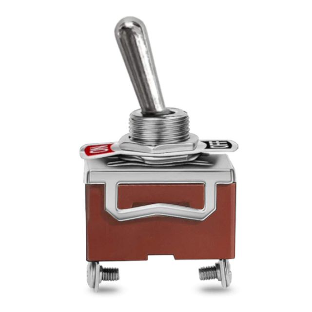 Heavy Duty 20 Amp at 12vDC 125vAC Toggle Switch 12V SPST 2 Pin ON OFF Toggle Switch for Marine Boat Automotive Car