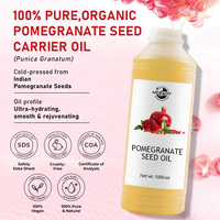 Huile de pépins de grenade à prix d'usine pour les soins de la peau, du corps et des cheveux, huile de support 100% pure pressée à froid, huiles essentielles en marque blanche