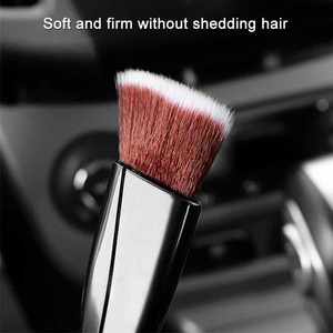 Brosse de nettoyage pour grille d'aération de voiture en ABS et polyester à double extrémité, dépoussiéreur de tableau de bord pour climatiseur, brosses de lavage de voiture à chaud - <span class=keywords><strong>Vente</strong></span> chaude - Product Image 3