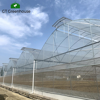 Serres agricoles multi-chapelles à structure métallique GT Arch Green House