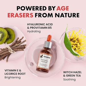 OEM potente 2.5% suero de <span class=keywords><strong>retinol</strong></span> para cicatrices de acné y tratamiento de reducción de arrugas suero facial <span class=keywords><strong>retinol</strong></span> suero antiarrugas