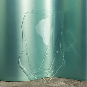 Pare-brise de moto en polycarbonate acrylique transparent TECO, épaisseur 3,0 mm, avec garantie d'un an pour Kove 800X Pro 2024-2025 - Product Image 2
