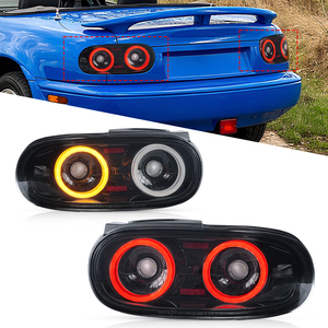 Luz Trasera LED Archaic Plug and Play de 1.ª Generación para <span class=keywords><strong>Mazda</strong></span> <span class=keywords><strong>MX</strong></span>-<span class=keywords><strong>5</strong></span> Miata NA 1989-1998, Luz de Giro y Freno - Product Image 1