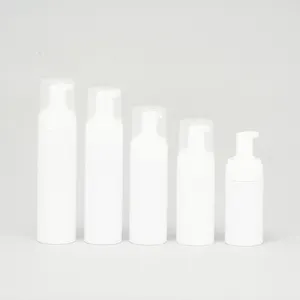 Benutzer definierte leere Kunststoff Kosmetik 100ml 120ml 150ml 4 oz 4 oz Reinigungs schaum Spender Pump flasche