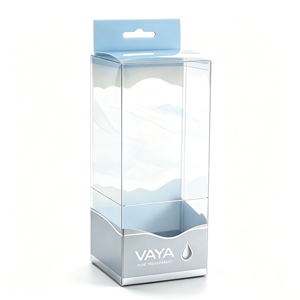 Boîte personnalisée en PET à couvercle rabattable, emballage pliable en plastique transparent de forme personnalisée pour écouteurs électroniques, clés USB, jouets, présentoir, vente en gros, lot OEM - Product Image 4