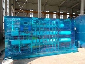 Équipement de traitement des eaux industrielles, membrane de filtration en PVC à deux étages, machine à osmose inverse purifiée - Product Image 3