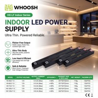HX-100LF-12 100W 12V 8.33A Alimentation LED AC/DC ultra-mince en aluminium pour éclairage public, transformateur de driver