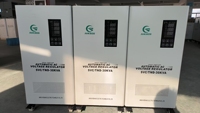 Stabilisateur de tension automatique monophasé AVR TND-30kVA, moteur servo 220V AC et protection multiple CE ISO