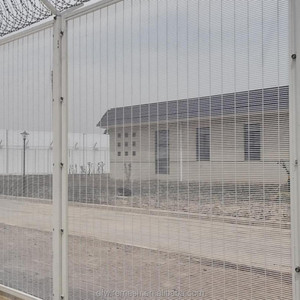 Clôture de sécurité 3D courbée 358 pour une rigidité accrue, treillis soudé anti-escalade pour la protection périmétrique - Product Image 6