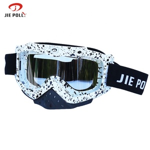 Venta al por mayor logotipo Correa <span class=keywords><strong>gafas</strong></span> de motocicleta Motocross con la nariz De La Guardia - Product Image 1