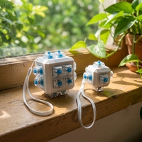 Porte-clés personnalisé anti-stress, breloques clicker, cadeau promotionnel, vente en gros, jouet créatif, porte-clés sensoriel souple pour soulager le stress