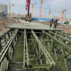 Haute qualité pour le pont piétonnier en acier haute résistance à double voie Prix du pont Bailey - Product Image 4