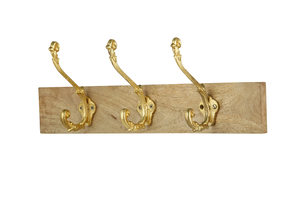 Nouveau Style tissu manteau crochets muraux cintres décoratifs pour la maison métal et bois crochets muraux aluminium fait à la main haute qualité cintre crochet - Product Image 5