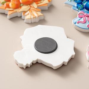 Bouquet di fiori in resina all'ingrosso dalla fabbrica, adesivi magnetici per frigorifero, cibo e giochi, curiosi e interessanti, aree panoramiche - Product Image 2
