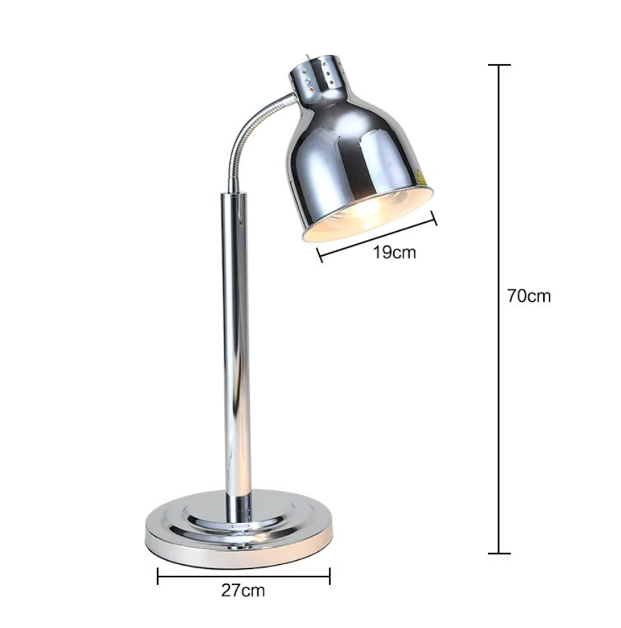 Luxury Modern Marble Heat Lamp - Stainless Steel Display Lamp for Catering | Guangzhou Recent Electr