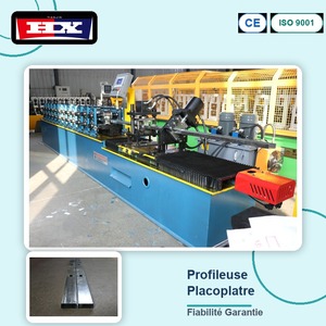 Máquina de Perfilado en Frío para Perfiles de Acero en C para Placas de Yeso, Personalizada, con Servicio Postventa Completo, Certificación CE de Fábrica - Product Image 3