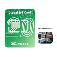 Carte SIM M2M pour appareils portables, carte de données 4G pour montre connectée, bracelet de suivi et moniteur de santé, connectivité IoT