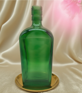 Botellas de Vidrio Cuadradas con Tapa de Rosca para Tequila, Brandy, con Logotipo Verde, para Bebidas Aromáticas, Ginebra, Vino - Product Image 5