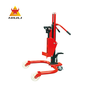 NIULI, camión de tambor hidráulico de 3 toneladas, nueva carretilla elevadora Manual con equipo de manipulación de materiales de palés para tambor de aceite, alta capacidad de carga - Product Image 2