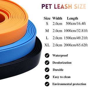 Correa de Adiestramiento para Perros Ajustable en Colores Personalizados, con Logotipo Impreso, Correa Sólida Personalizada para Perros - Product Image 5