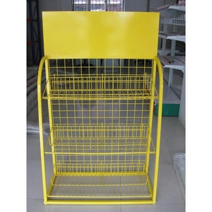 מכירה לוהטת מתכת חוט מזון תצוגת מדף מדפי - Product Image 3