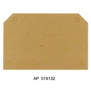 AP SAKS1 3 KRG AP SAKR BL AP AST1 5 SAK Crimprahmen-Klemmenblock-Zubehör-Endplatte - Product Image 2