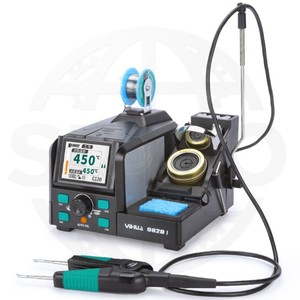 YIHUA 982D-I <span class=keywords><strong>Pinzas</strong></span> <span class=keywords><strong>de</strong></span> precisión Estación <span class=keywords><strong>de</strong></span> soldadura <span class=keywords><strong>de</strong></span> hierro Estación <span class=keywords><strong>de</strong></span> soldadura <span class=keywords><strong>de</strong></span> calentamiento rápido Estación <span class=keywords><strong>de</strong></span> retrabajo <span class=keywords><strong>de</strong></span> MICROCOMPONENTES - Product Image 2