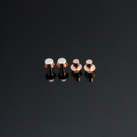 Rivet à contact bimétallique de qualité supérieure-Contacts de commutateur électrique en alliage argent-cuivre pour usage industriel