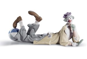 Statue de poupées <span class=keywords><strong>clown</strong></span> en <span class=keywords><strong>porcelaine</strong></span> - Product Image 2