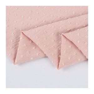 180D cey jacquard100 % tela de poliéster CEY Jacquard flor punto tela flujo de aire flores cortadas tela para ropa de mujer - Product Image 3