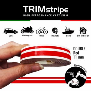 Strisce adesive per auto a strisce rosse a 2 fili per attrezzature per la riparazione del corpo - Product Image 1