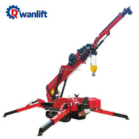 Grue araignée sur chenilles de 1,2 tonne, 2 tonnes, 3 tonnes, 8 tonnes, 10 tonnes, 12 tonnes, 14 tonnes