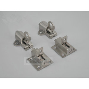 Pestillo de Acero Inoxidable con Resorte, Cierre Automático para Puertas y Ventanas, Estilo Aviación, Cerradura Galvanizada - Product Image 1
