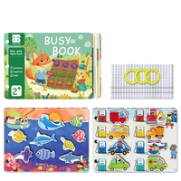 Ferme calme mon livre personnalisé pour enfants d'âge préscolaire impression tout-petits jouets arabe feutre montessori 1-3 livre occupé pour les enfants éducatifs
