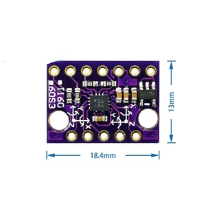 GY-BMI160 मॉड्यूल-6dfd (6-अक्ष)-कोणीय वेग-Gyrosso + गुरुत्वाकर्षण त्वरण सेंसर - Product Image 2