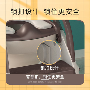 Assist Toilet Ladder <b>Step</b> <b>Stool</b> For Children With Handle And Non Slip Surface Foldable Design For Potty Training - Product Image 4
