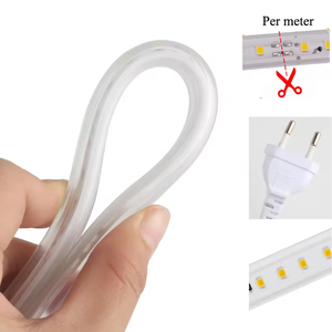 ไฟแถบ LED GoldBo AC220V COB กันน้ำ IP67 / รองรับ Wi-Fi 6500K ความยาว 15ม.-100ม. ได้รับการรับรองมาตรฐาน CE ROHS รับประกัน 3 ปี - Product Image 6