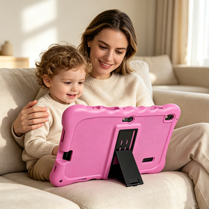 Kids Tablet <b>PC</b> 7 Inch Android 15 Wi-Fi Capacitive Screen Educational For Children Drop Resistance Red Case - Product Image 1