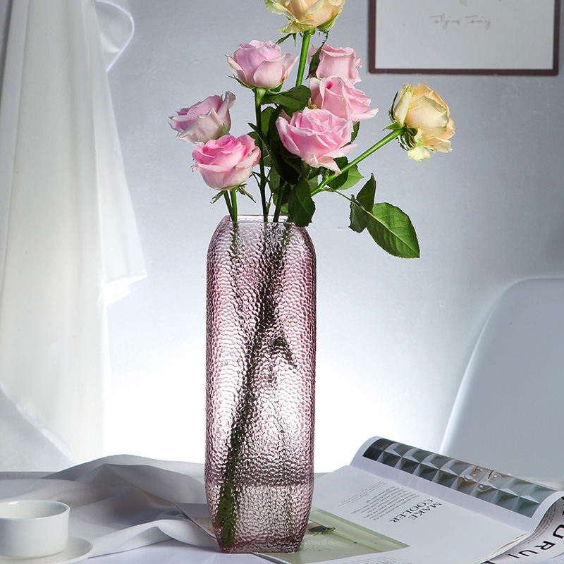 Factory Produced Wholesale Glass Flower Vase for Home Decor